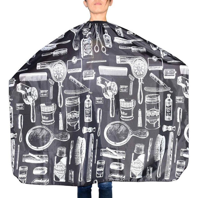 [Australia] - Tongtletech Hair Cutting Apron - Professional Hairdressing Gown Barbers/Hairdressers Cape for Hair Styling and Cuts - 59" x 51" 