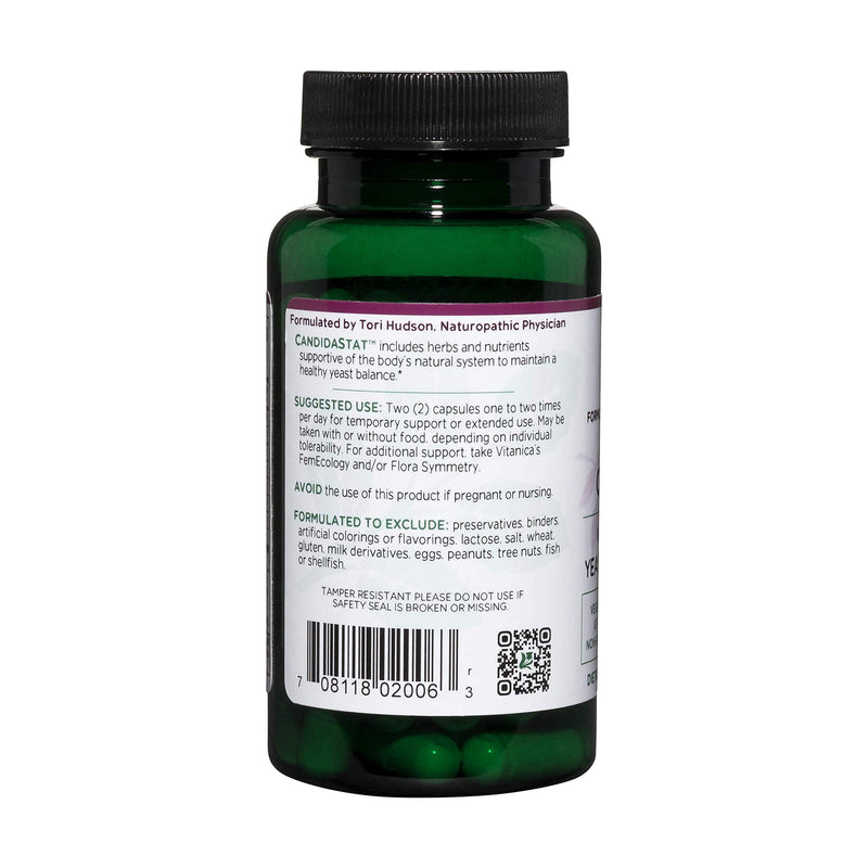 [Australia] - Vitanica Candidastat, Yeast Balance Support, Vegan, 60 Capsules 