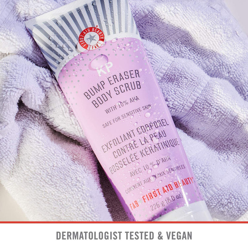 [Australia] - First Aid Beauty KP Bump Eraser Body Scrub Exfoliant for Keratosis Pilaris with 10% AHA 