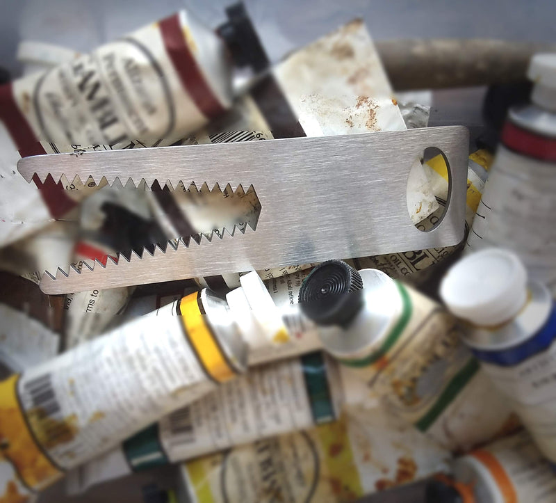 [Australia] - Small Cap Opener for Paint Tubes, Toothpaste Tubes, and Other Twist-Off Tops | Grip Aid for Arthritis | Pochade Box Accessory 