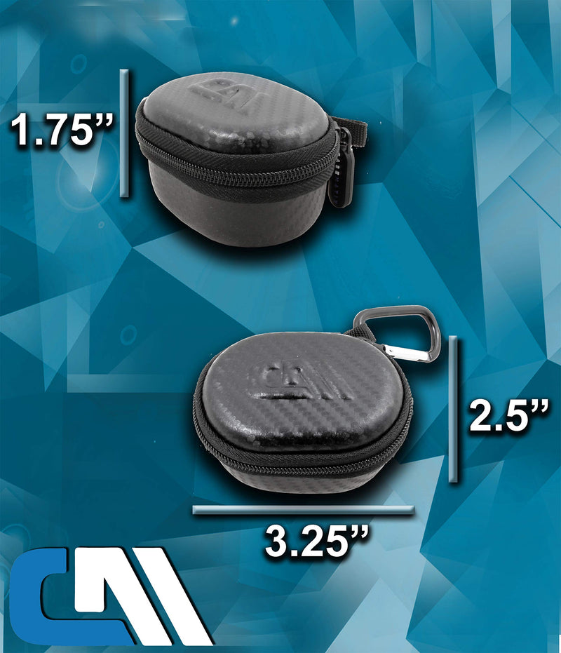 [Australia] - Casematix Travel Case Compatible with Fingertip Pulse Oximeter Blood Oxygen Saturation Monitor - Includes Carry CASE ONLY 