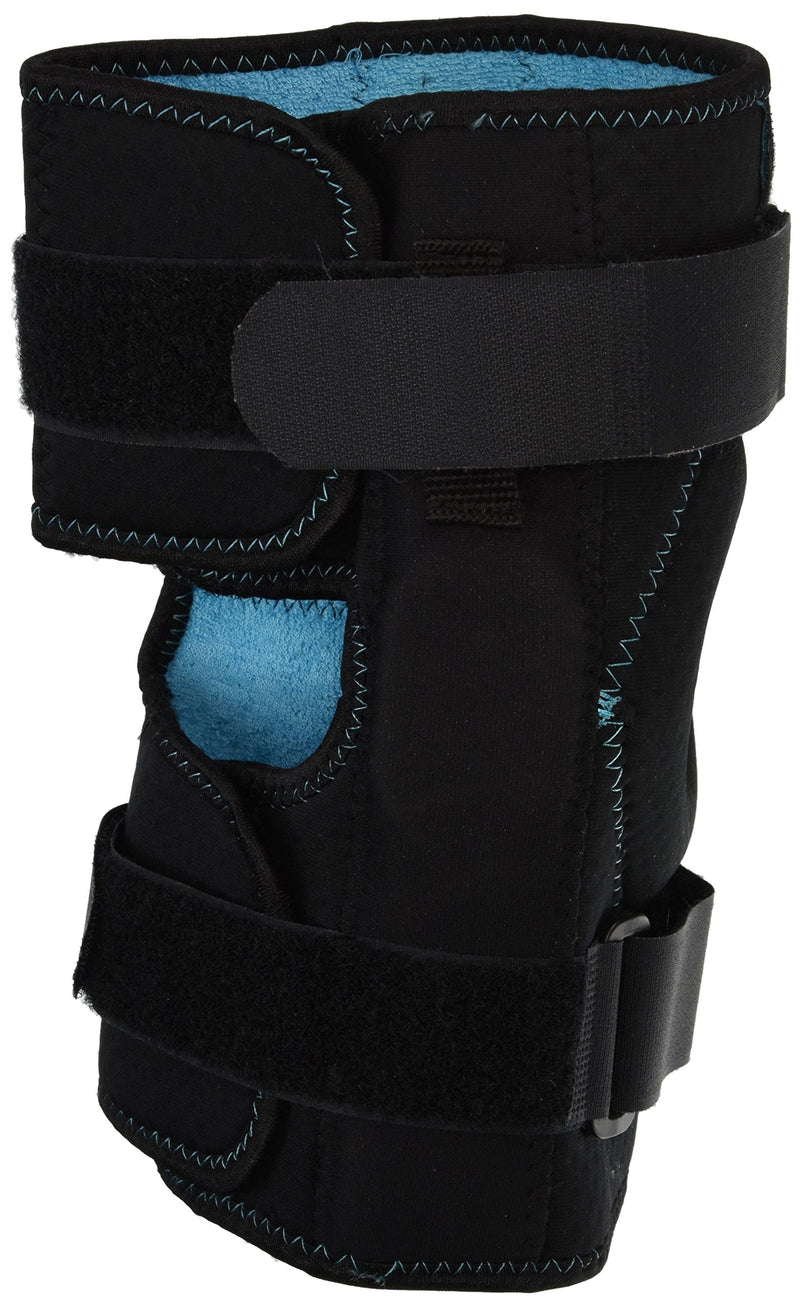 [Australia] - DonJoy Advantage DA161KB02-BLK-S, M Stabilizing Double Hinged Knee Wrap Brace for Sprains, Strains, Media Lateral Instability, Arthritis, Patella Buttress Small to Medium 