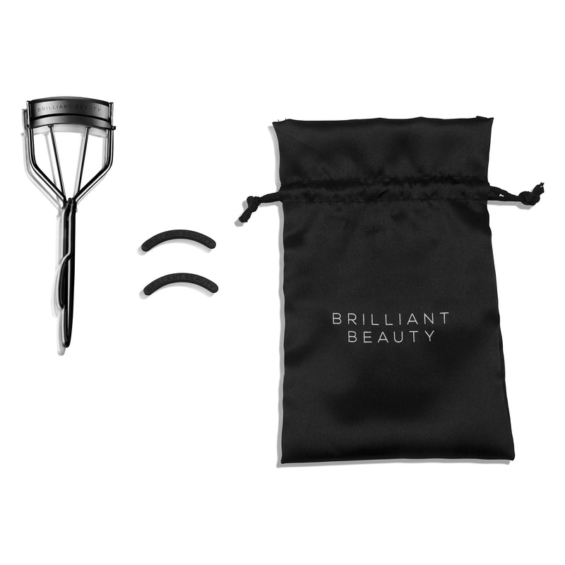 [Australia] - ﻿Brilliant Beauty Eyelash Curler for Women - Award Winning Lash Curler for Voluminously Curled, Long & Luscious Eyelashes in Seconds (Jet Black) Jet Black 