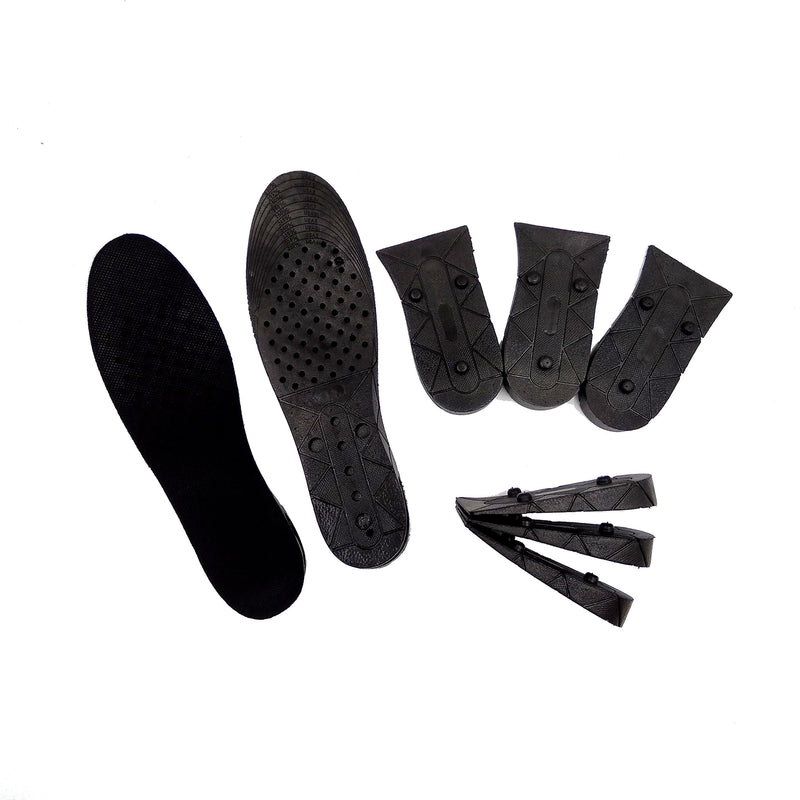 [Australia] - Breathable 4 Layers 3.54 inch Height Increasing Insole Shoe Lift Elevator Shoe Insole with Air Cushion for Variable Height 