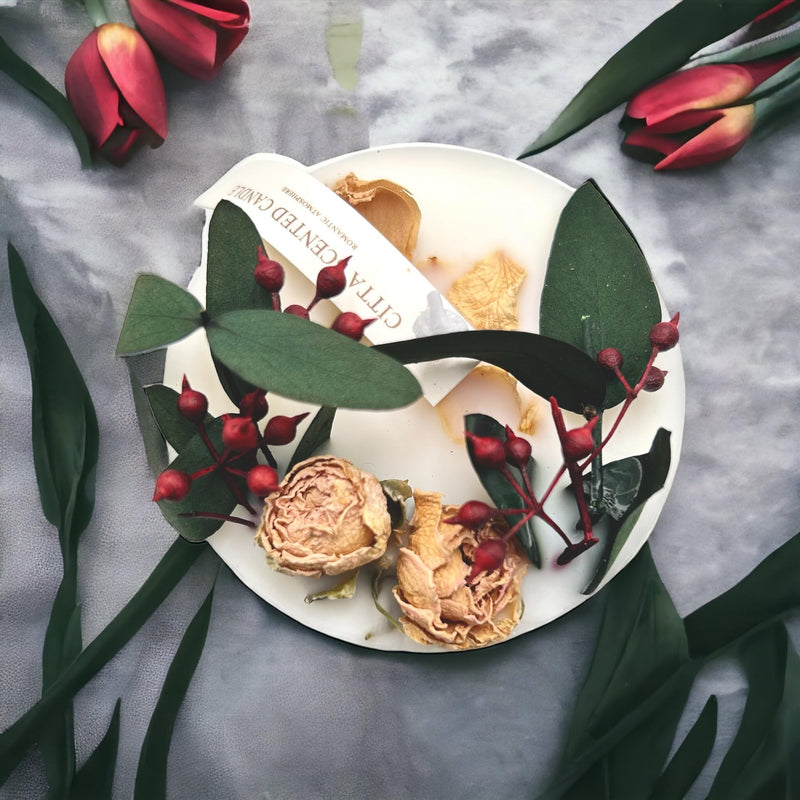 [Australia] - Scented Candles | Soy Wax Candles 300g |Long Burning Candle: Up to 45h |Candle Gifts for Women|Candle Gifts (Rose Peach) Rose Peach 