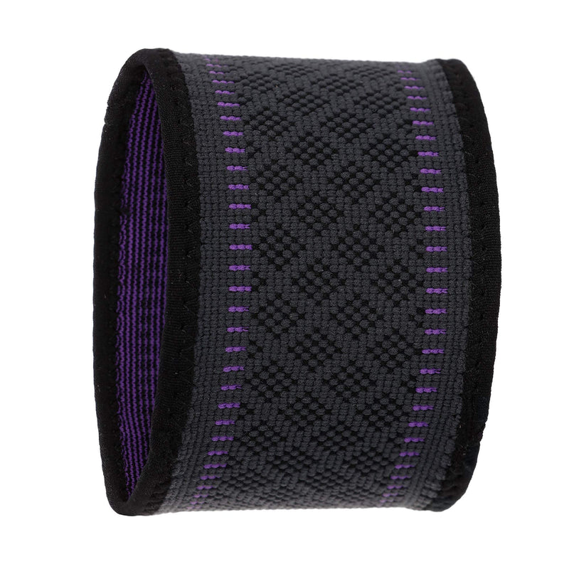[Australia] - Diabetes Arm Band for Insulin Pod Monitoring Systems - Omnipod Dexcom Freestyle Libre - Protects Insulin Pod During Sports - Replace Adhesive Patches Tape (Purple, L) Purple Large (Pack of 1) 