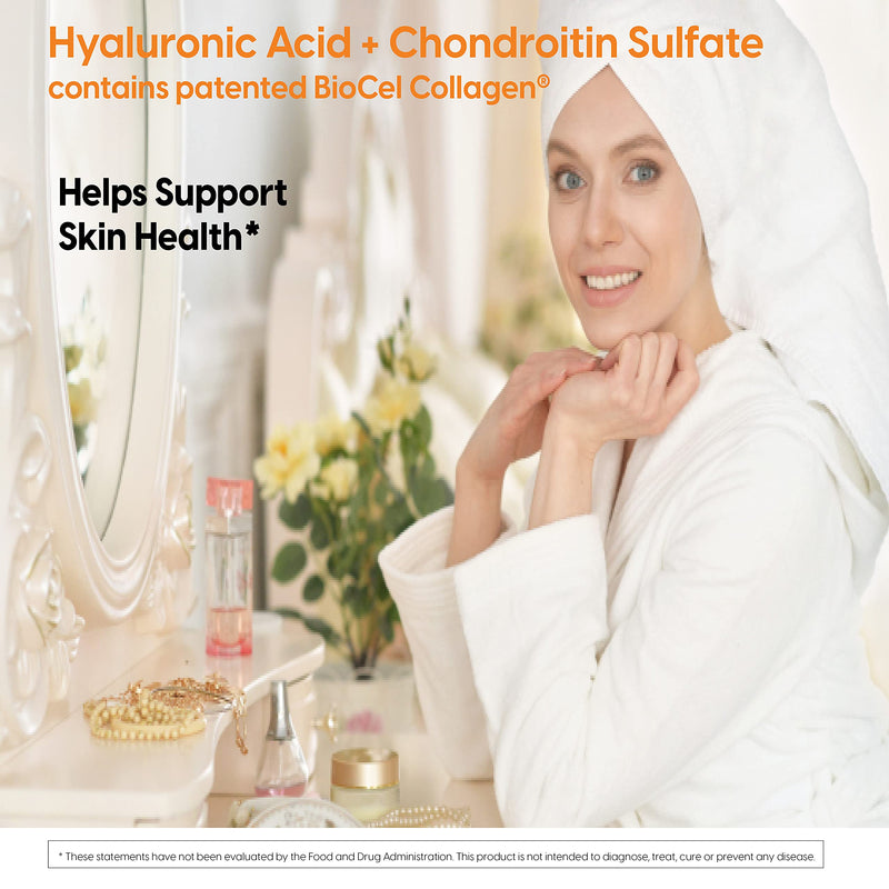 [Australia] - Doctor's Best Hyaluronic Acid with Chondroitin Sulfate, Non-GMO, Gluten Free, Soy Free, Joint Support, 60 Caps 