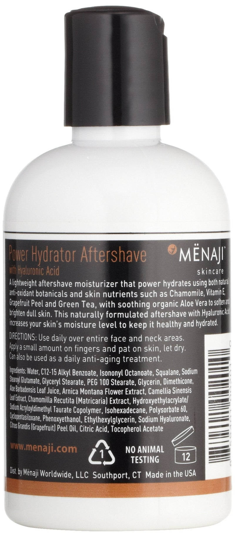 [Australia] - M√´naji Power Hydrator Aftershave with Hyaluronic Acid 118 ml 