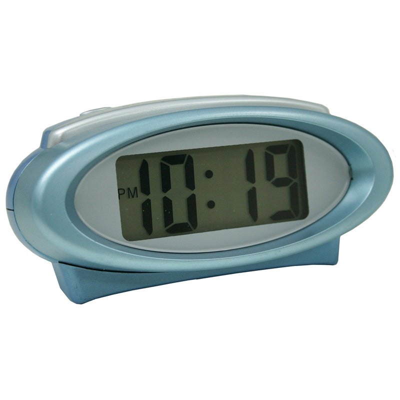 [Australia] - Equity by La Crosse 30330 Digital Alarm Clock with Night Vision Technology, Blue 