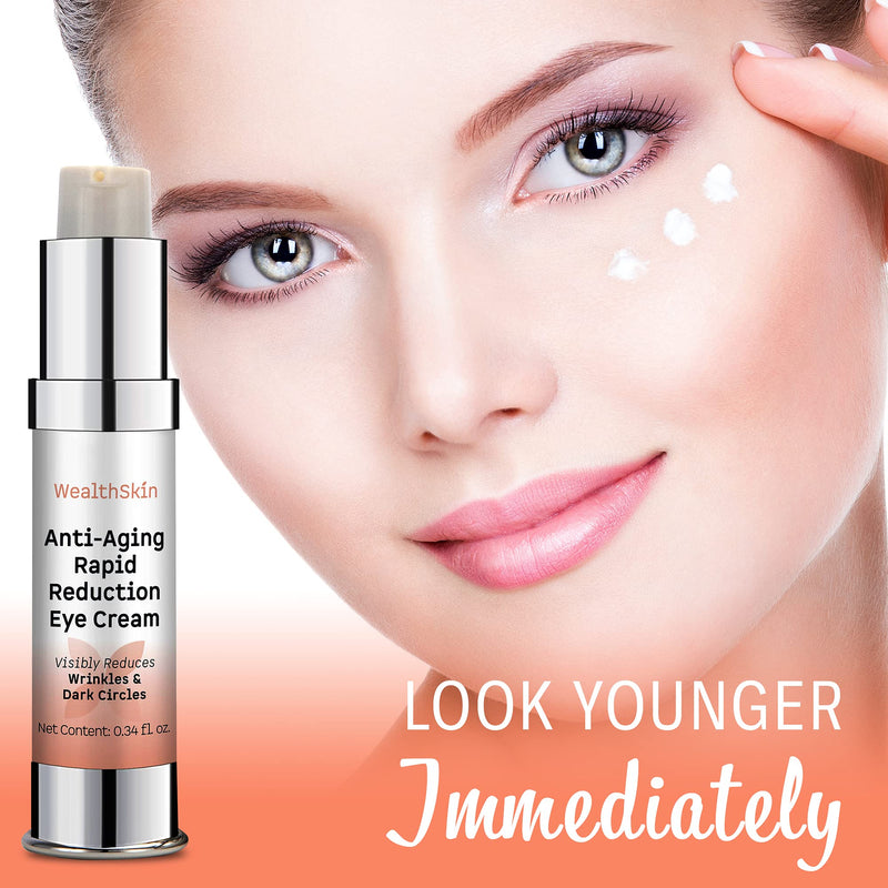 [Australia] - Anti-Aging Rapid Reduction Eye Cream Visibly Reduce Under- Eye Bags, Wrinkles, Dark Circles, Fine Lines & Crow's Feet Instantly 2 minutes 