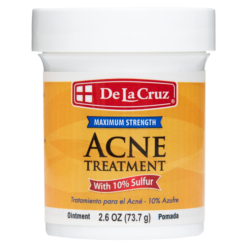 [Australia] - De La Cruz 10% Sulfur Ointment and Vitamin E Cream Bundle - For Face and Body - Made in USA 