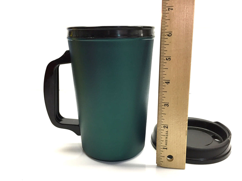 [Australia] - 20 Oz Thermoserv Foam Insulated Coffee Mug - Green 