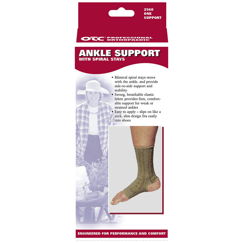 [Australia] - OTC Ankle Support, Spiral Stays, Knit Elastic, X-Small 