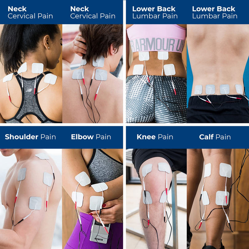 [Australia] - TENS 7000 Digital TENS Unit With Accessories - TENS Unit Muscle Stimulator For Back Pain, General Pain Relief, Neck Pain, Muscle Pain 