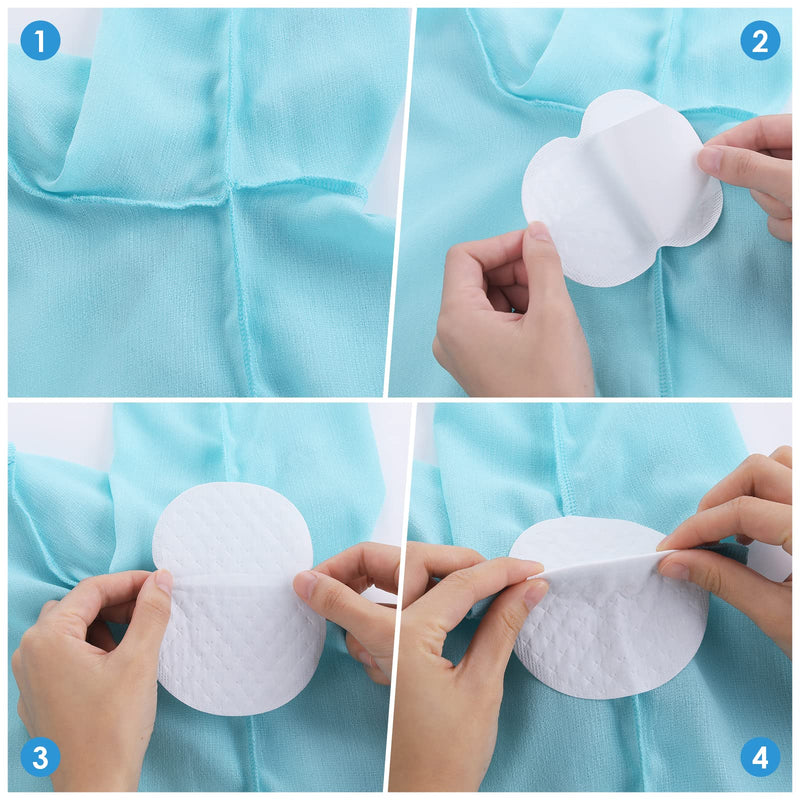 [Australia] - 40 Pcs Underarm Sweat Pads, Disposable Armpit Sweat Pads Perspiration Pads Sweat-Odour Free & Ultrathin to Keep Underarms and Garments Clean for Men and Women 