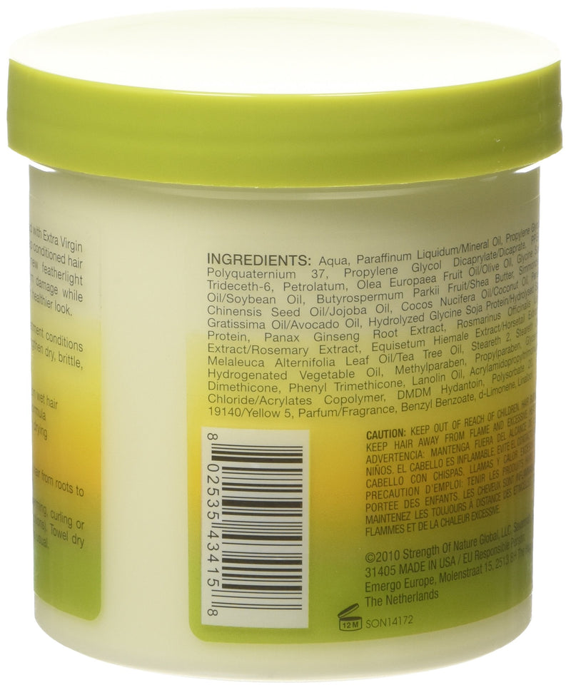 [Australia] - African Pride Olive Miracle Anti-Breakage Leave-In Conditioner 425g/15oz Green 425 g (Pack of 1) 