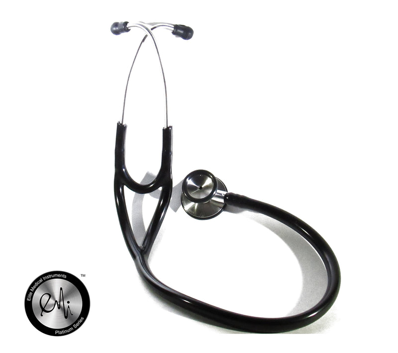 [Australia] - EMI Platinum Series Deluxe Black Cardiology Stethoscope with pressure sensitive Diaphragm ESC-333 