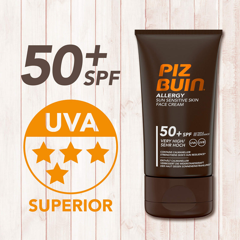 [Australia] - Piz Buin Allergy Sun Sensitive Skin Face Cream SPF50+, 50ml Allergy Sun Sensitive Skin Face Cream SPF50+ (50ml) 