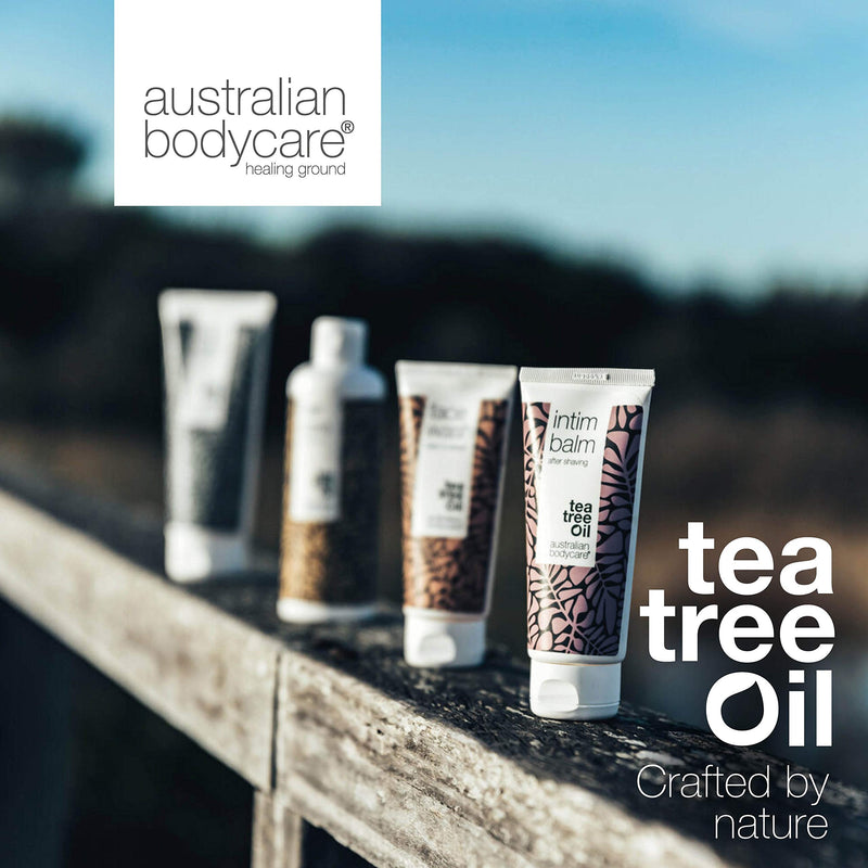 [Australia] - Australian Bodycare Body Scrub for Women & Men 200 ml | Tea Tree Oil Body Scrub Exfoliator | Foot Scrub for Hard Skin | for Pimples on The Back & Body | with Australian Tea Tree Oil 200 ml (Pack of 1) 
