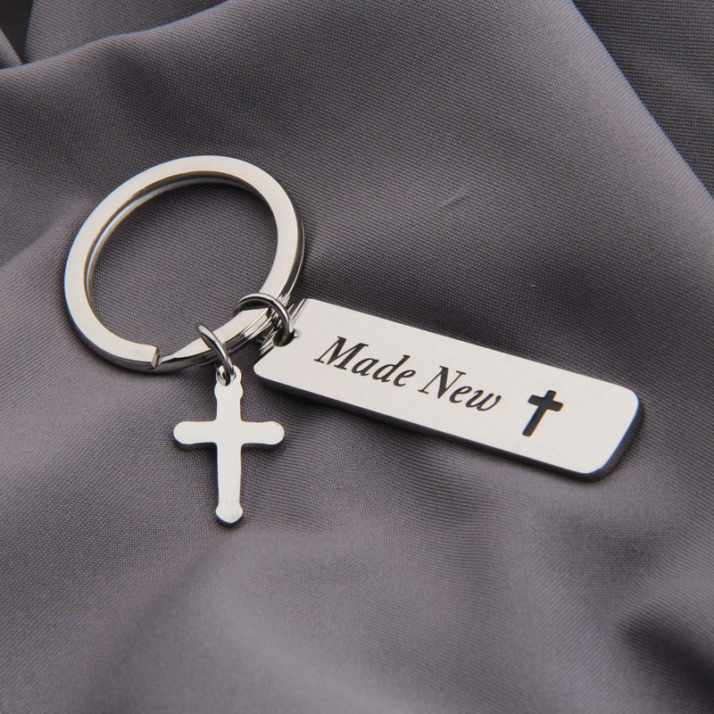 [Australia] - Lywjyb Birdgot Adult Baptism Gift Made New Baptism Keychain Christian Baptized Jewelry Teen Baptism Keychains 