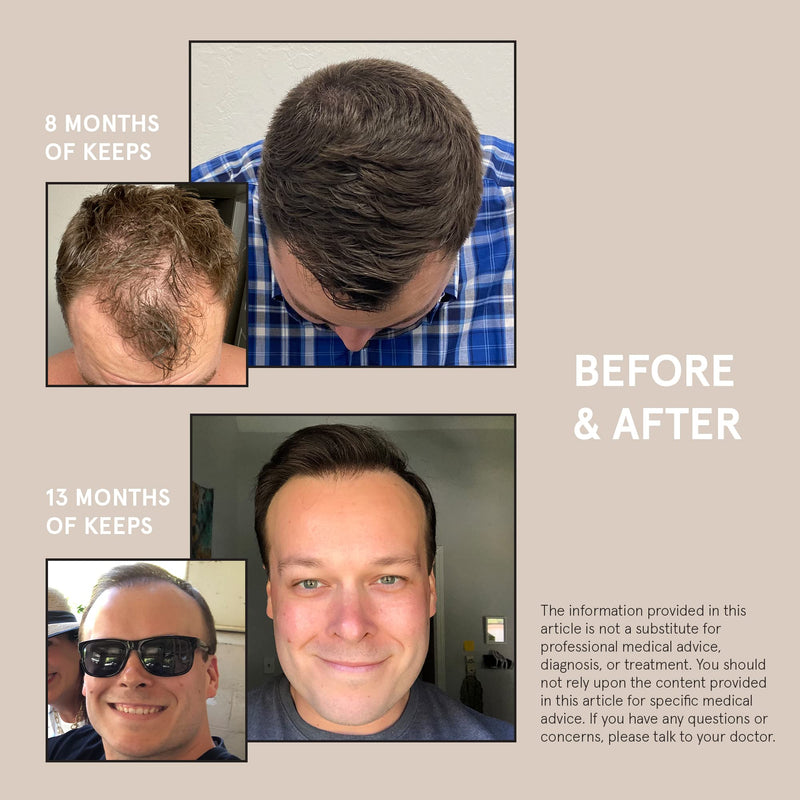 [Australia] - Keeps Hair Thickening Shampoo for Fuller, Thicker Looking Hair, 8 Ounces - Hair Loss, Thinning & Regrowth Treatment - DHT Blocker for Men - Infused with Biotin, Caffeine, & Saw Palmetto 