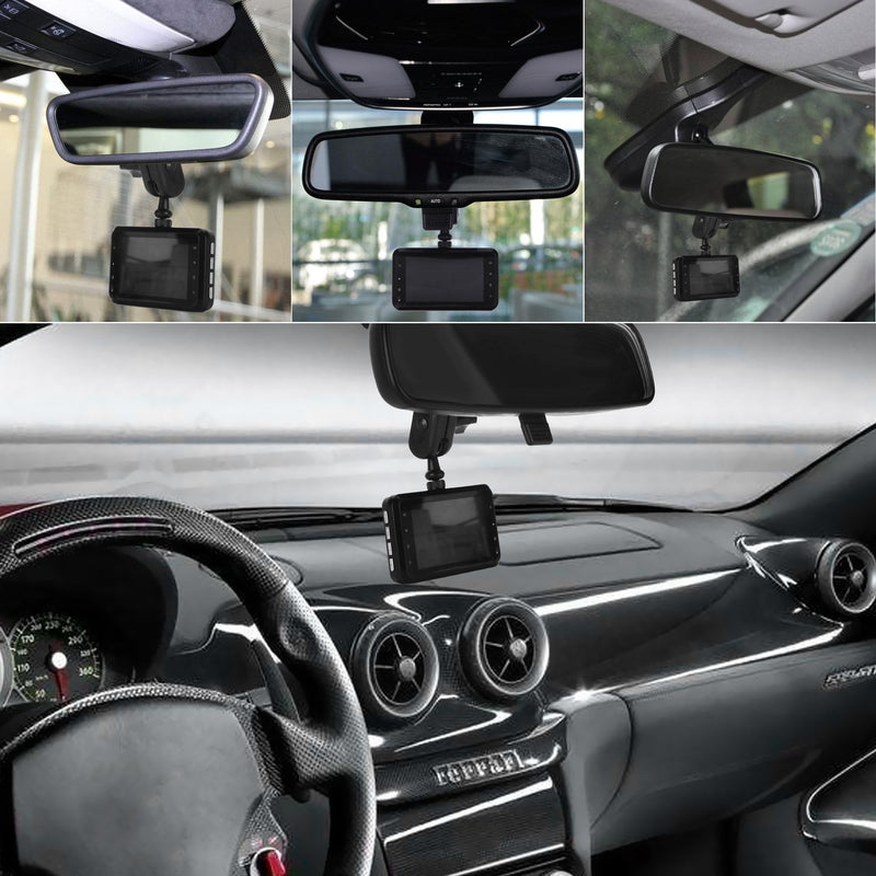 [Australia] - Dash Cam Mirror Mount , with 16 Different Joints, Compatible with APEMAN, UGSHDI, Old Shark, Vantrue, Rexing V1P, YI 2.7", Z-Edge, Peztio, Falcon F170, Roav, KDLINKS X1, Crosstour and 99% Dash Cam 