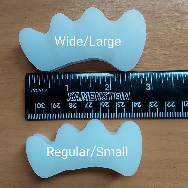 [Australia] - Premium Toe Spacers/Toe Correctors/Toe Separators by Soul Insole - Regular/Smaller Size Regular / Smaller 