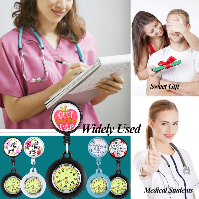 [Australia] - Nurse Watch, Watch with Second Hand for Nurses, Nurse Watches, Clip on Watch, Watch for Nurses,Fob Watches for Nurses,Nurses Watches for Women, Nurse Watch Clip on Best Nurse 