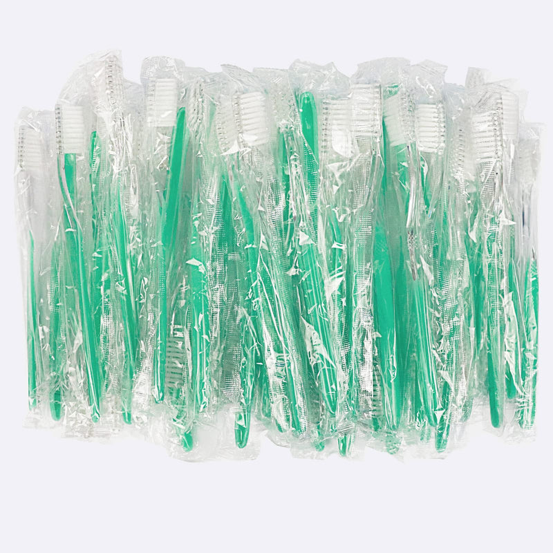 [Australia] - Disposable Toothbrush, Bulk Toothbrushes Individually Wrapped, Soft Bristle Toothbrushes for Hotel, Travel (20) 20 