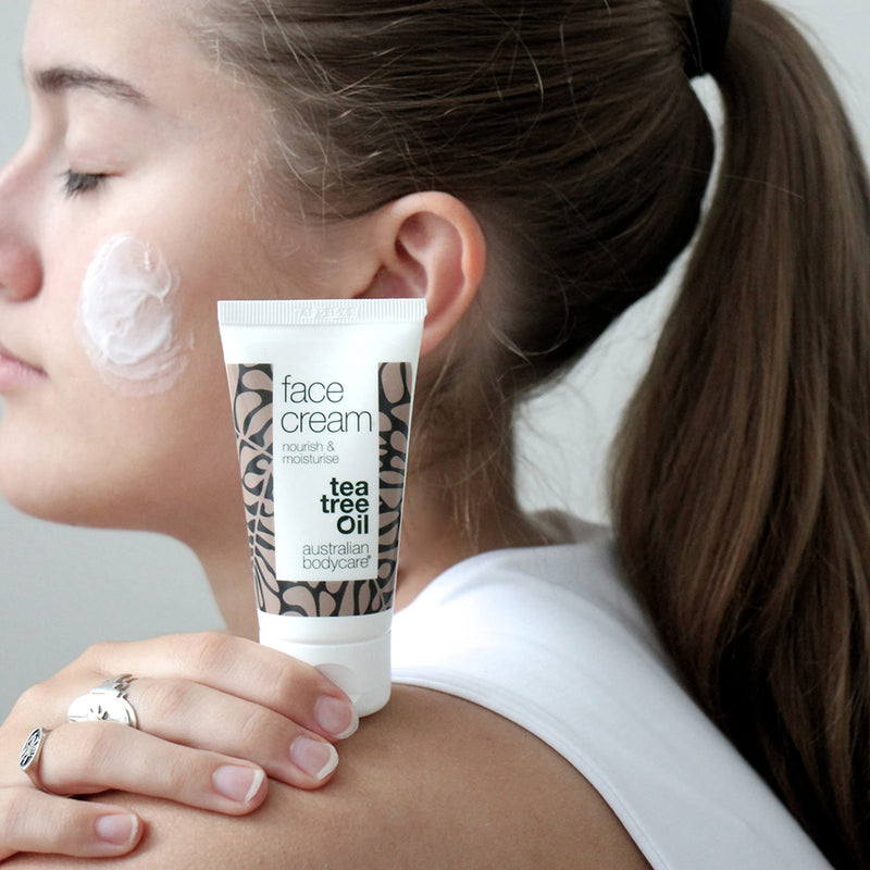 [Australia] - Australian Bodycare Face Cream 50ml - Moisturiser spot treatment, pimple, oily, acne prone skin. Tea Tree Cream Face Moisturiser. Spot Cream and anti blemish moisturiser. 100% Natural Tea Tree Oil. 50 ml (Pack of 1) 