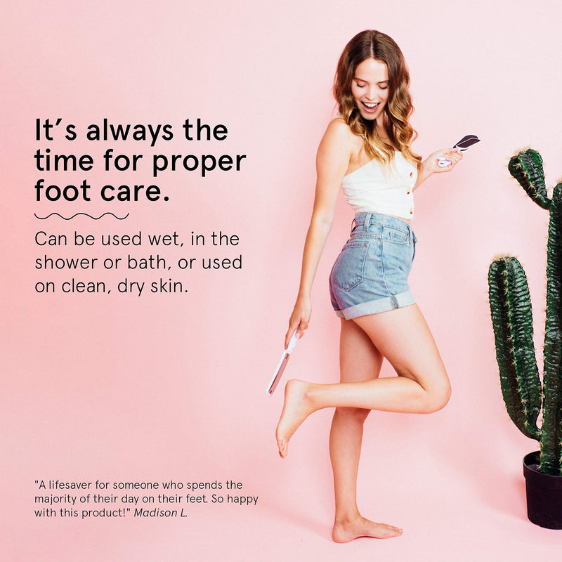 [Australia] - Dead Skin Remover for Feet (3 Pc Set) - Pedicure Foot Egg File Callus Remover and Foot Peeler Includes 2X Foot File Grater (Double Sided), 1x Foot Scraper 