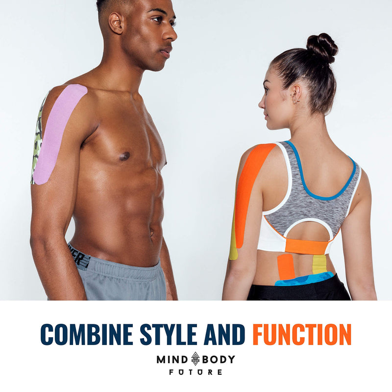 [Australia] - Kinesiology Tape - Beige/Skin (1 Pack) - Medical Grade Uncut 5cm x 5m Roll - Ideal for Athletic Sports Physio Strapping and Muscle Injury & Support - Includes eGuide (1 Pack) Beige 