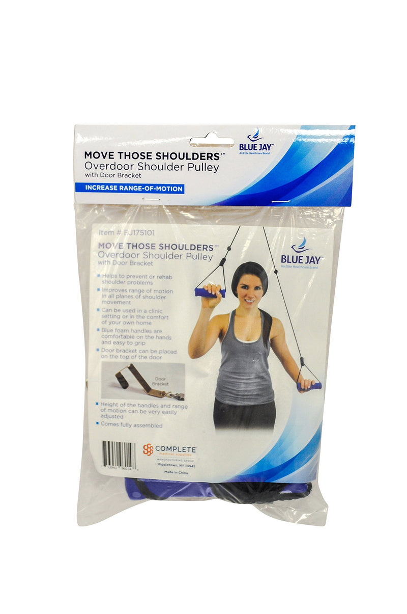 [Australia] - Blue Jay An Elite Healthcare Brand Move those Shoulders Overdoor Shoulder Pully With Door Strap - Fully Assembled , Improves Range of Motion | Easily Adjustable for Physiotheraphic Exercises. 