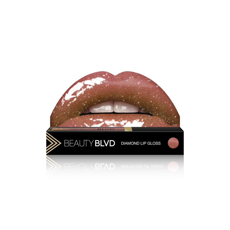 [Australia] - BeautyBlvd Diamond Lip Gloss | Iridescent Shades | Long Lasting | High Shine | Non-Sticky | Cruelty Free (Embellish) Embellish 