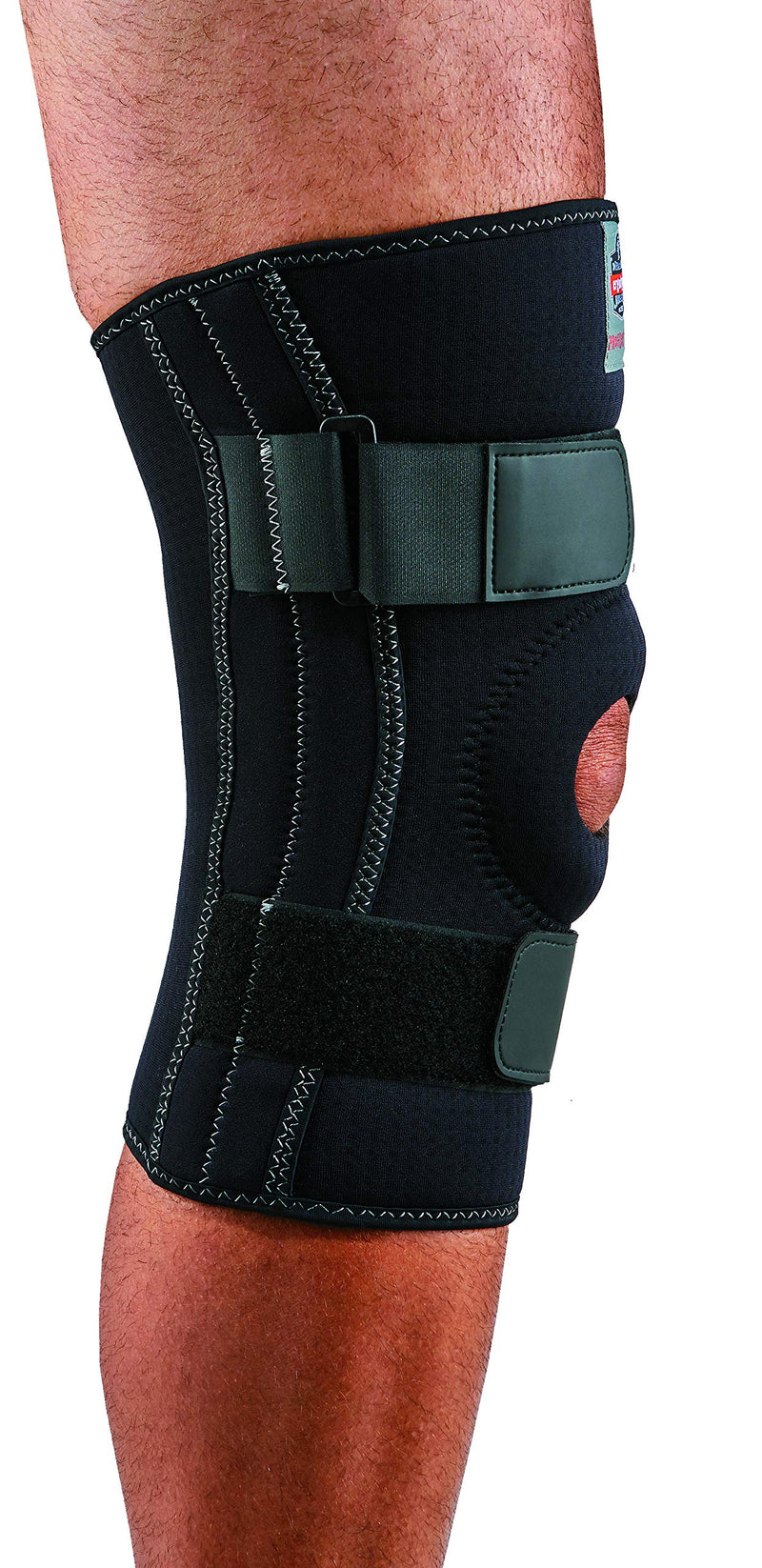 [Australia] - Ergodyne ProFlex 620 Knee Sleeve, Black, Large With Stays 