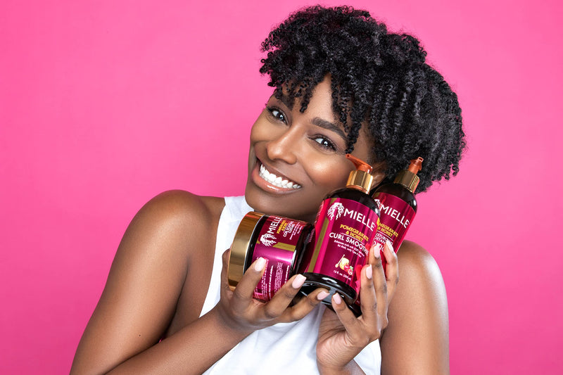 [Australia] - Mielle Organics Pomegranate & Honey Curl Smoothie for Type 4 Hair, 12 Ounces 