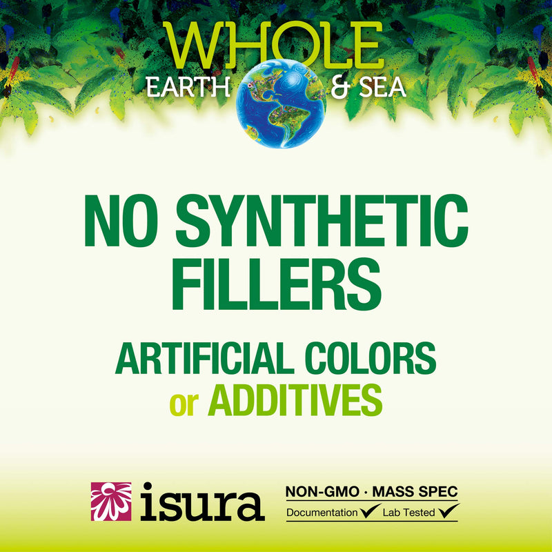 [Australia] - Whole Earth & Sea from Natural Factors, Vitamin D3 5000 IU (125 mcg), Whole Food Supplement, Vegan, 60 Capsules (60 Servings) 60 Count (Pack of 1) 