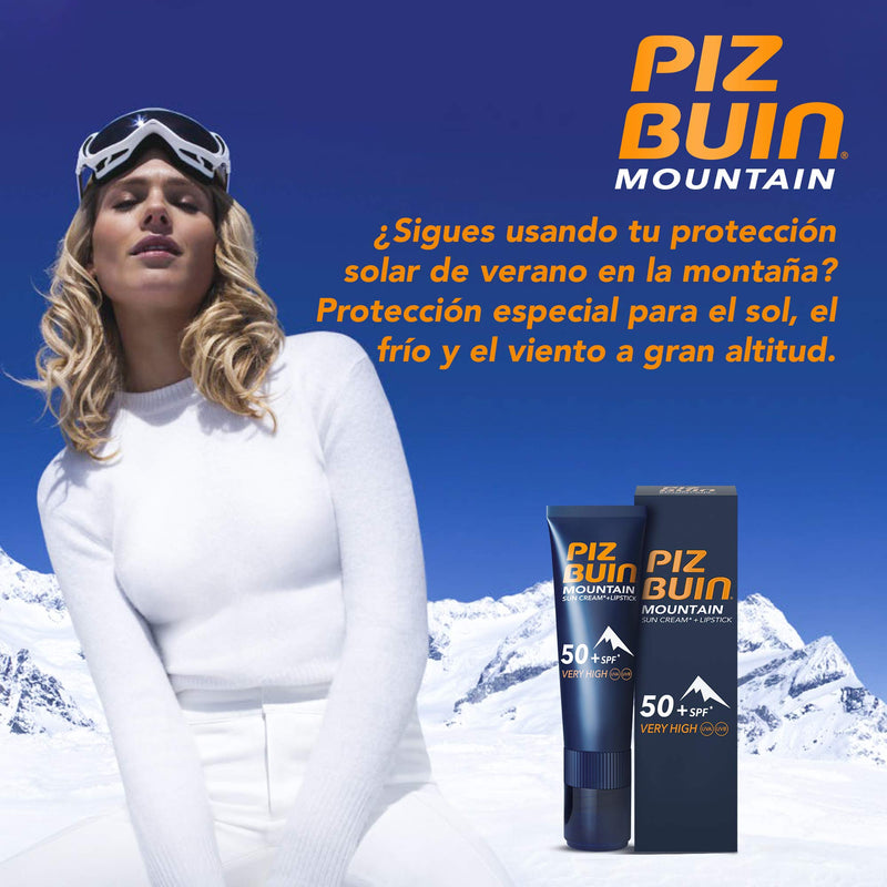 [Australia] - Piz Buin Mountain Suncream SPF50 and Lipstick SPF30. 