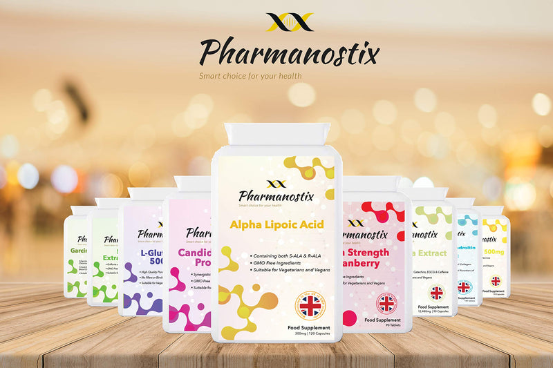 [Australia] - Alpha Lipoic Acid 300mg Supplement- Super Antioxidant ALA - 120 Vegan Capsules -Dual ALA (Blend RALA and SALA) - UK Manufactured to GMP Standards by Pharmanostix 