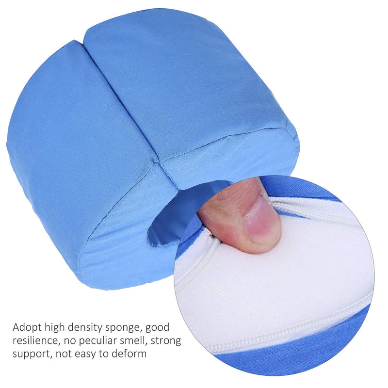 [Australia] - 2Pcs Heel Cushion Protector Pillow for AntiBedsore, Washable Soft Foam Heel Pillow, Elevation Pillows Support Pads for Pain Relief 
