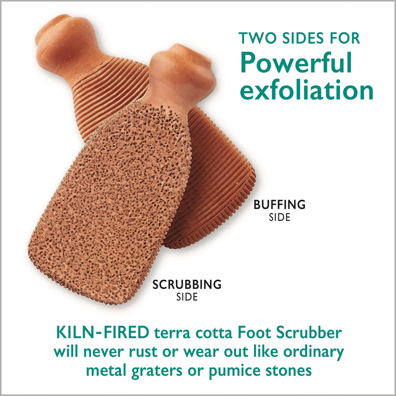 [Australia] - Callus Remover Gel + Foot Scrubber Kit - Pedicure Tools for Dry Cracked Heels 