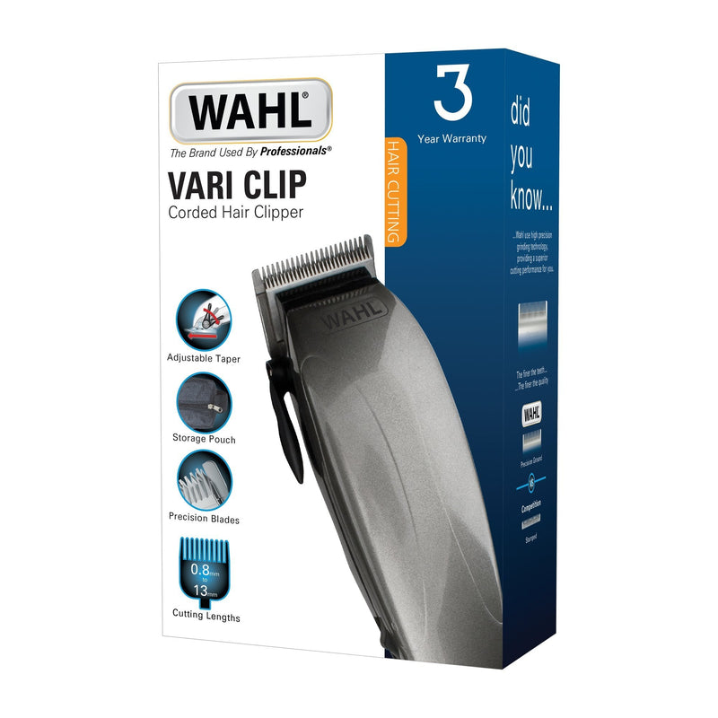 [Australia] - Wahl Vari Clipper, Hair Clippers for Men, Men’s Head Shaver & Clipper Oil, Blade Oil for Hair Clippers, Beard Trimmers and Shavers, 250 ml + Clipper Oil 