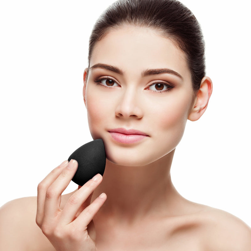 [Australia] - Aesthetica Cosmetics Beauty Sponge Blender - Latex Free and Vegan Makeup Sponge Blender - For Powder, Cream or Liquid Application - One Piece Make Up Sponge 