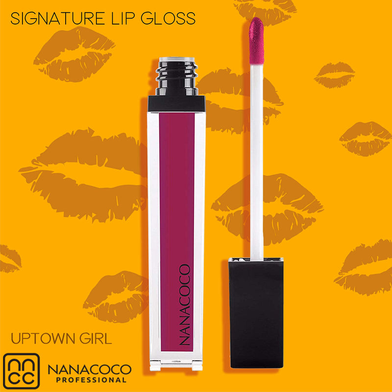 [Australia] - Nanacoco- Mid-End Lip Gloss - 3D Pink - Uptown Girl - .05lbs - Long Lasting - High Shine 3D Pink Uptown Girl 