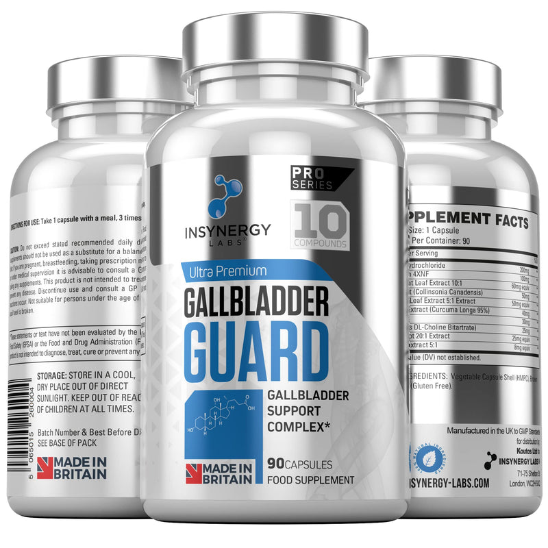 [Australia] - Ultra Premium Gallbladder Supplement � Gallbladder Guard | The UK�s No1 Gallbladder Formula | 90 Tablets Bile Salts Ox Bile Supplements|Betaine HCL Pepsin + Turmeric + Choline 
