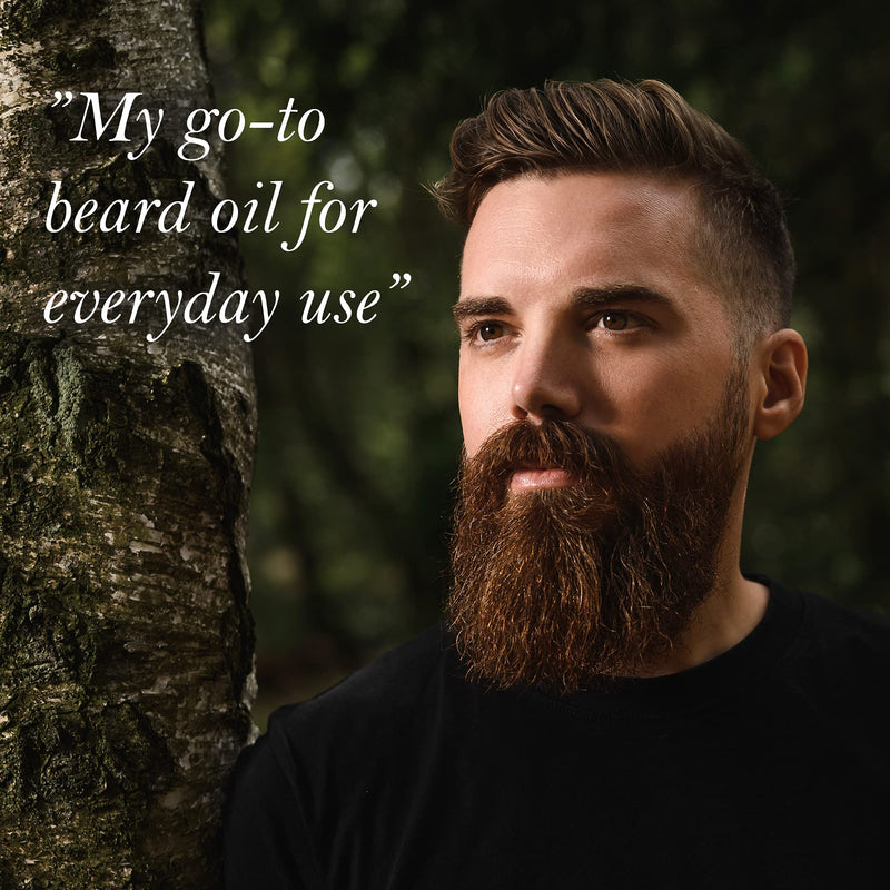[Australia] - Natural Beard Oil for Men – Scented Beard Moisturiser Oil Contains Hydrating Jojoba + Argan Oil – Nourishing Mens Beard Softener for Healthier Hair Growth (Citrus, 30ml) Citrus 30 ml (Pack of 1) 