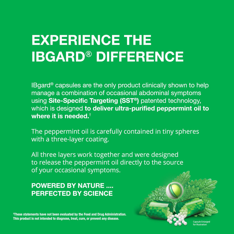 [Australia] - IBgard Daily Gut Health Support Dietary Supplement, 96 Capsules (Packaging May Vary) 48 Count (Pack of 2) 