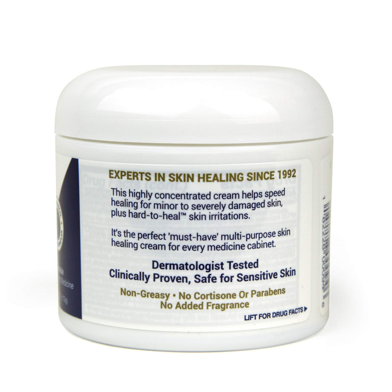 [Australia] - TriDerma Intense Fast Healing Cream, Decreases Healing Time for Minor Irritations, Rashes, Wounds, Cuts, Scrapes, Value Pack of 2 - 4 Ounce Jars 