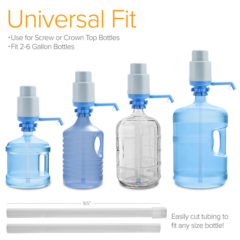 [Australia] - Brio Universal Manual Drinking Water Pump Silver 