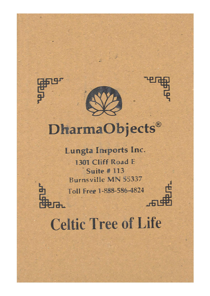 [Australia] - DharmaObjects Hand Carved Jewelry Trinket Keepsake Wooden Storage Box (Celtic Tree Of Life, Large) Celtic Tree Of Life 